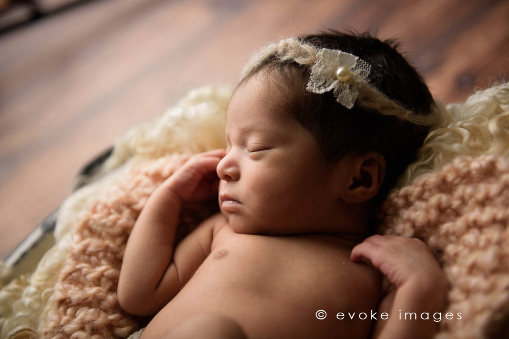 newborn baby girl studio anchorage alaska