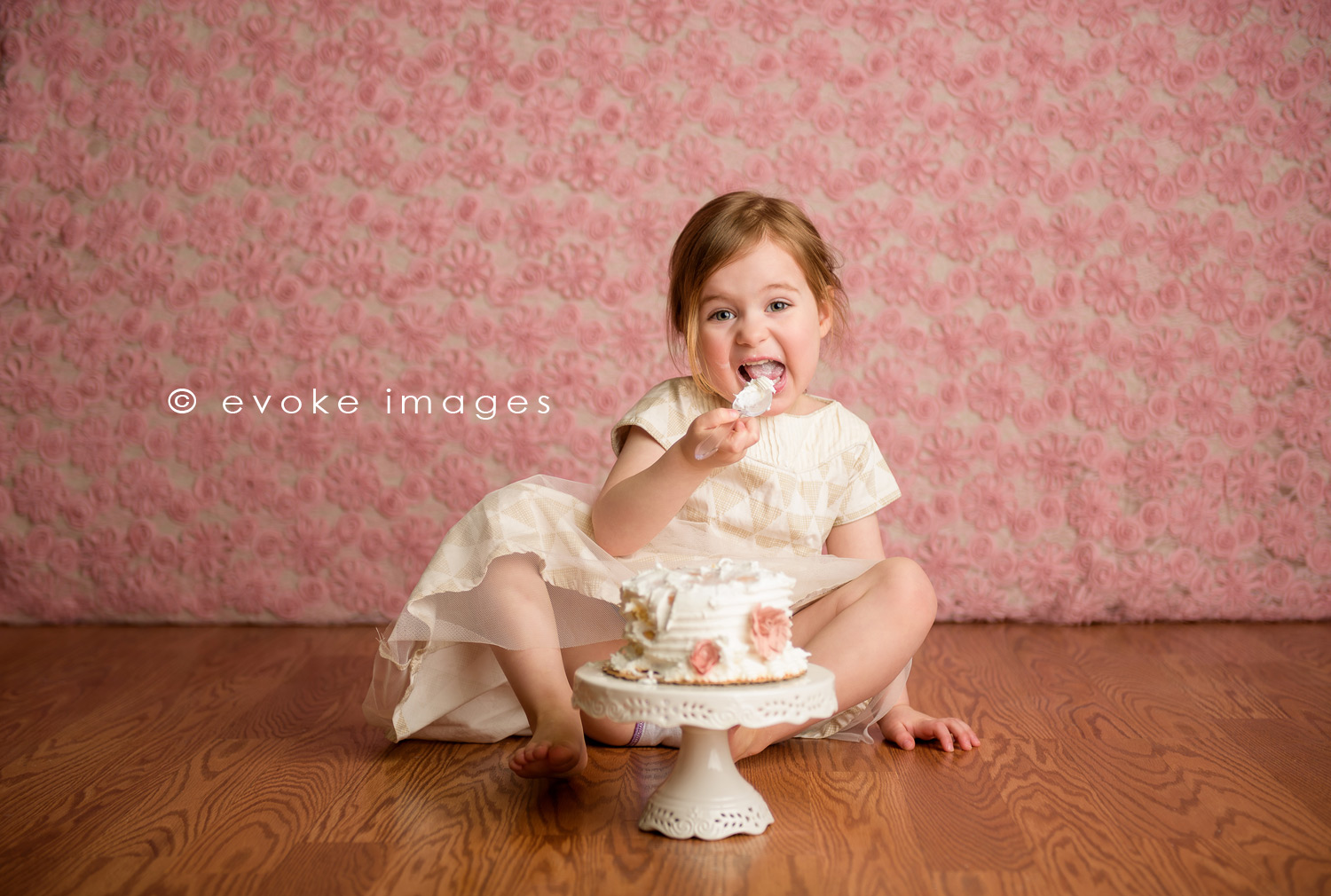 anchorage Alaska 3 year old with cake 